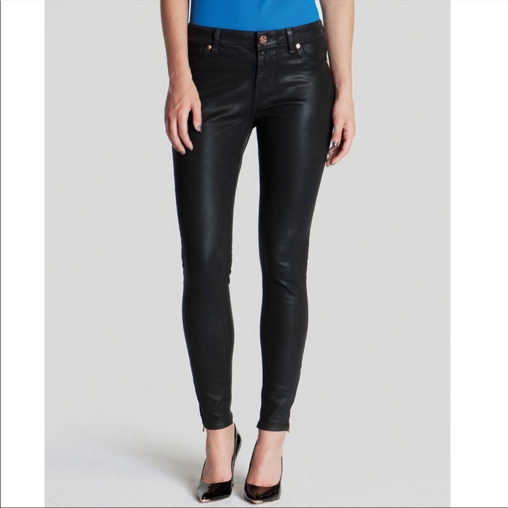 Ted Baker Annna waxed jeans, size 25